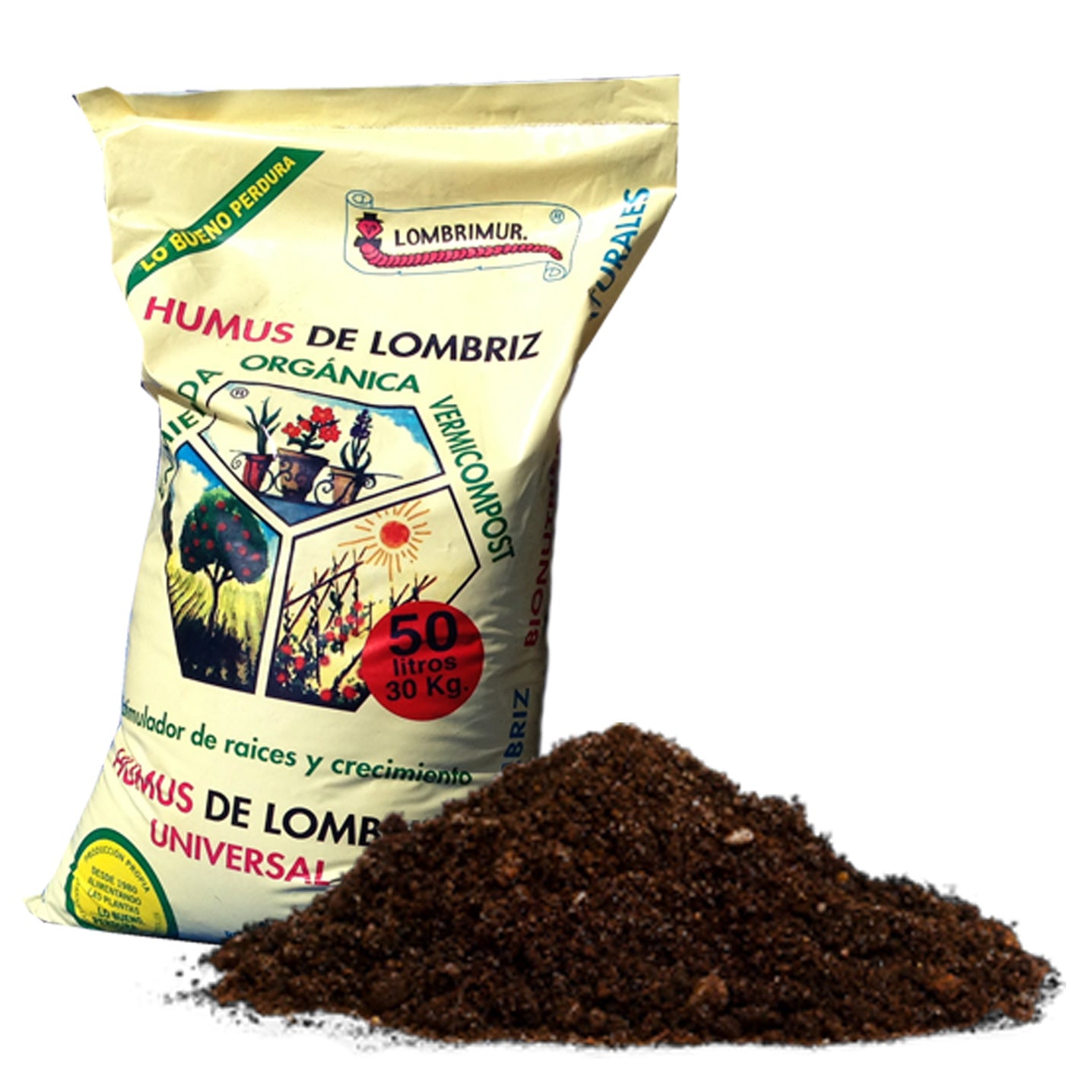 Humus de Lombriz - Peat - Macetas Jorge